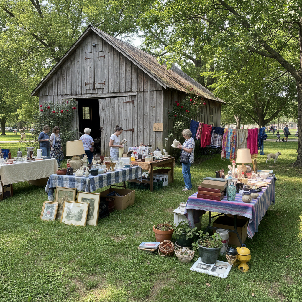 Stanley Park Hosts Tag Sale to Support Preservation Efforts in Westfield, MA