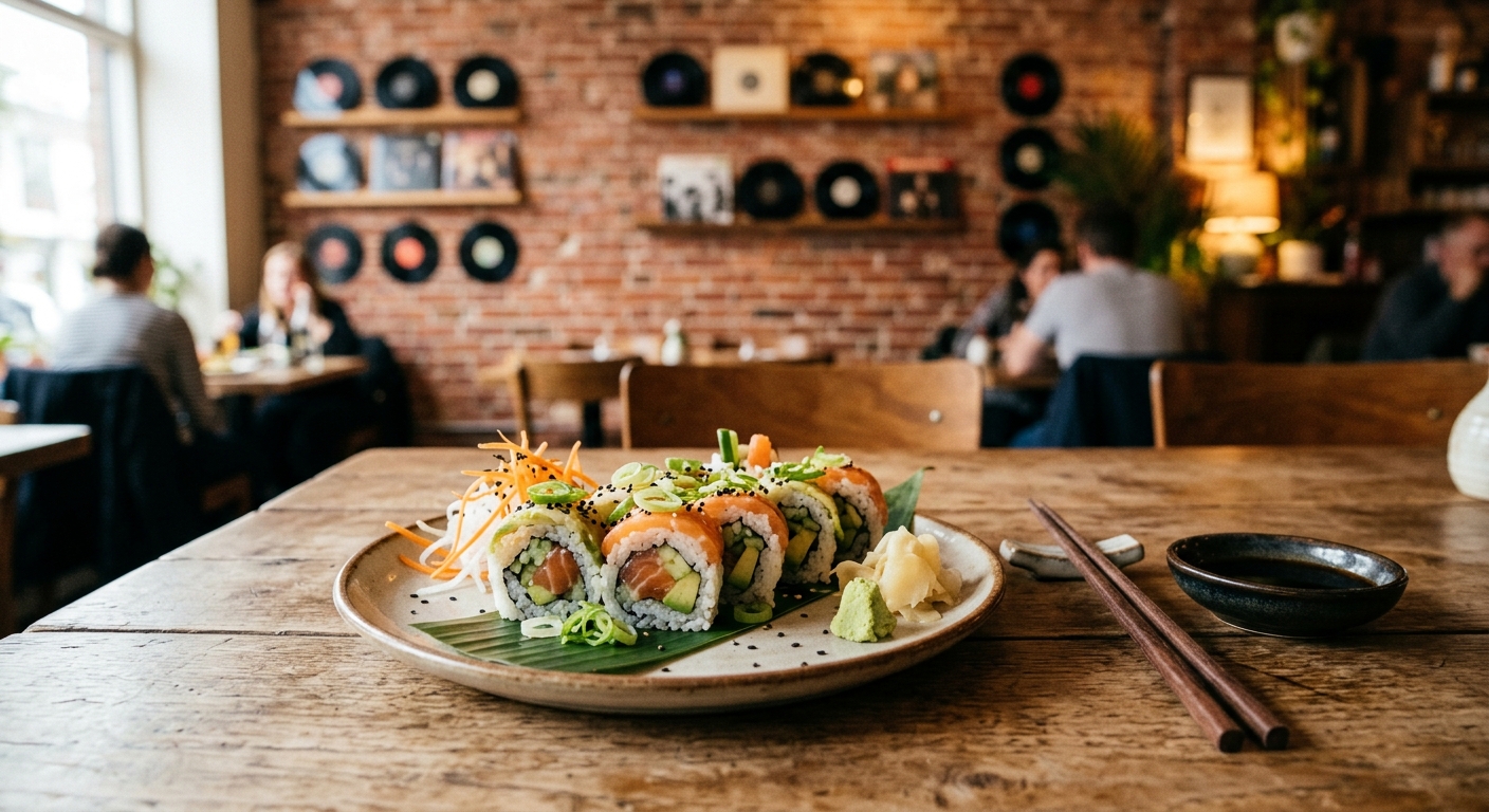Rock N’ Roll Sushi Brings Its Music-Themed Vibe to Michigan
